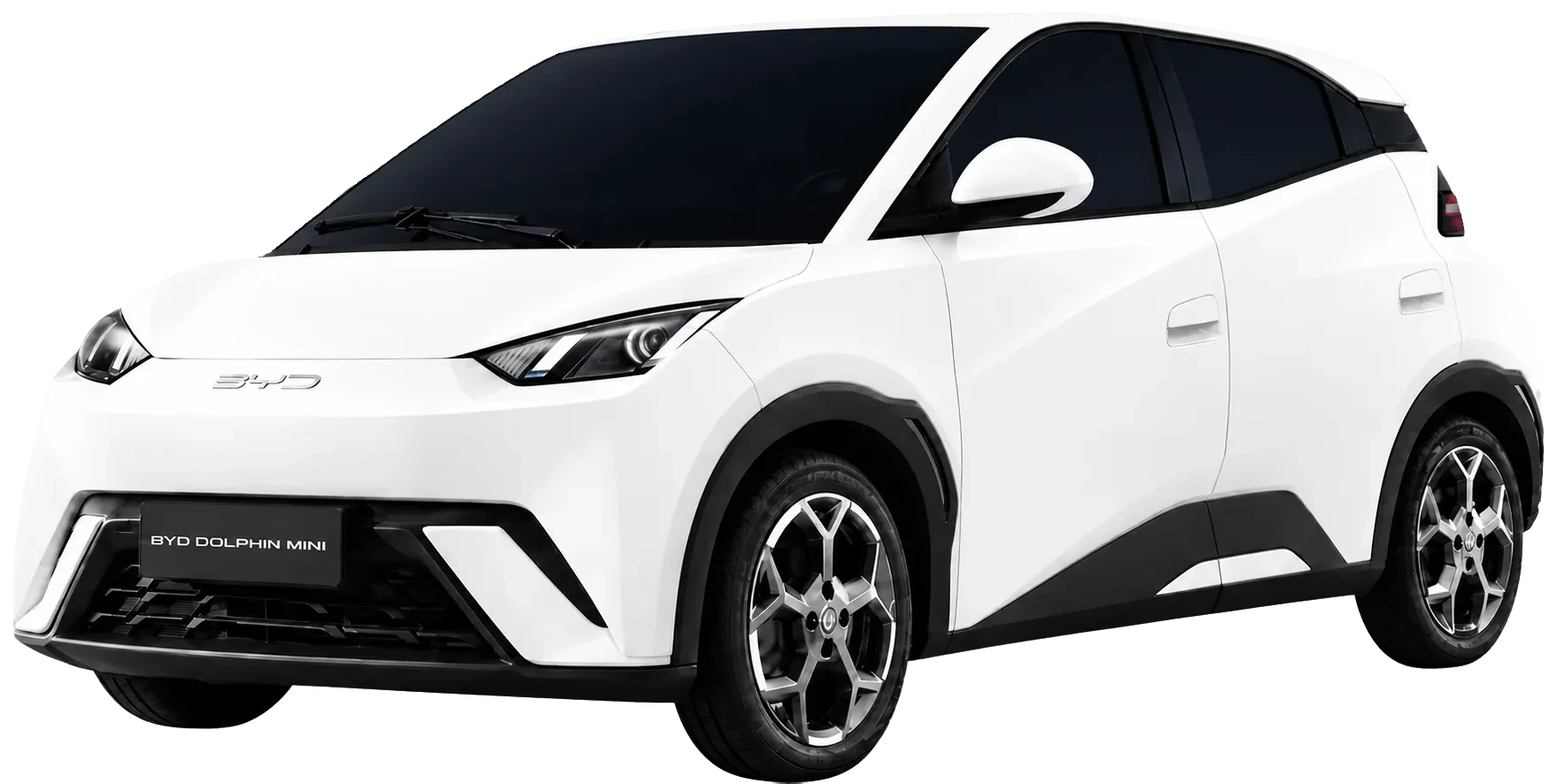 BYD Dolphin Mini GS branco disponível para aluguel